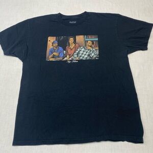 DGK Friday Movie Scene' BYE FELICA' T-Shirt Size XL Black Short Sleeve Graphic